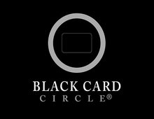 Black Card Circle Logo