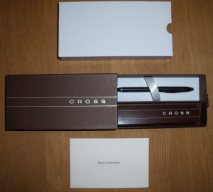 visa black card cross pen gift